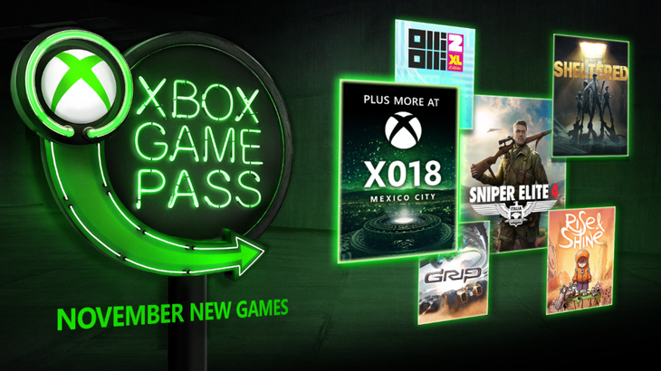 News: Sniper Elite 4 and Grip coming to Xbox Game Pass in November