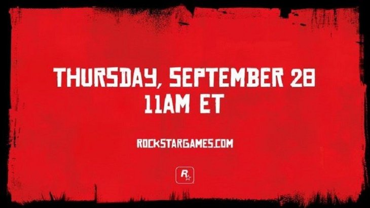 Red Dead Redemption 2 Trailer 2 Incoming Today At 11 AM EST