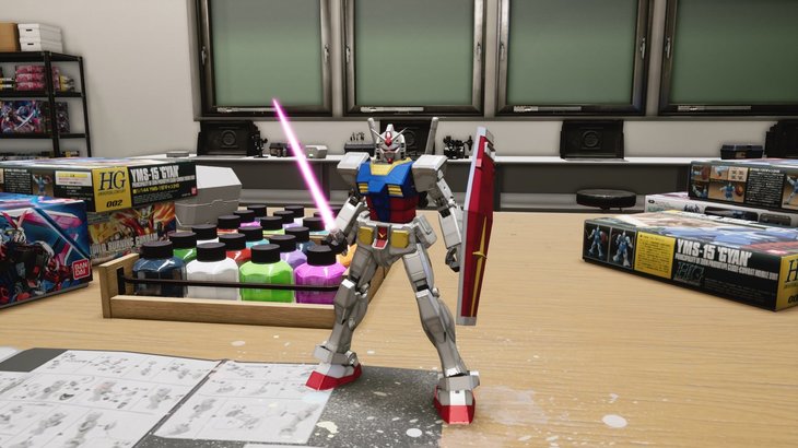 Check out new model-on-model footage for New Gundam Breaker