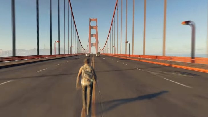 Timelapse of a Watch Dogs 2 player walking across the entire map is strangely mesmerising