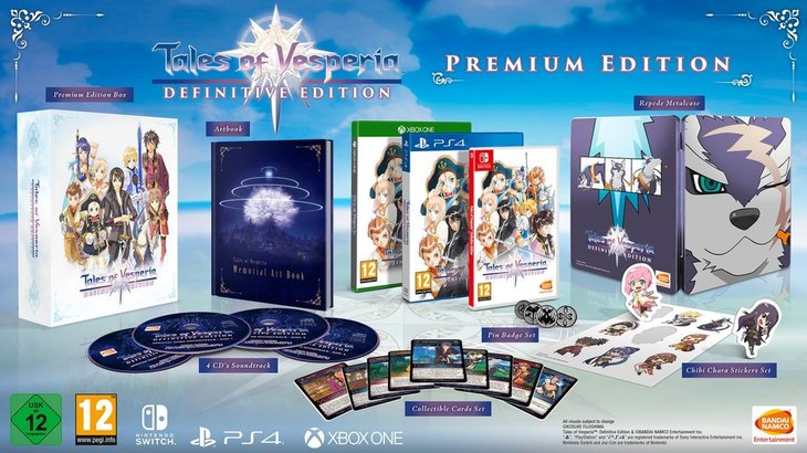 Tales of Vesperia Definitive Edition: Collector’s Edition Now Purchasable
