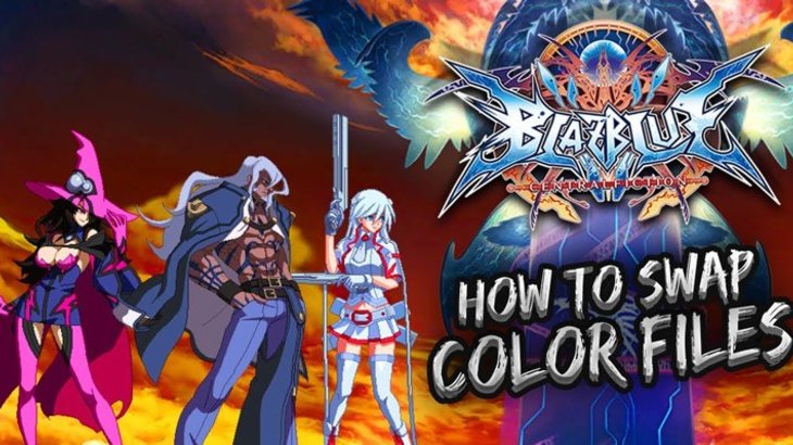 How to install your own character colors for the PC version of BlazBlue: Central Fiction