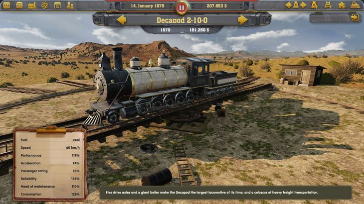 Train tycoon sim Railway Empire on track for January arrival
