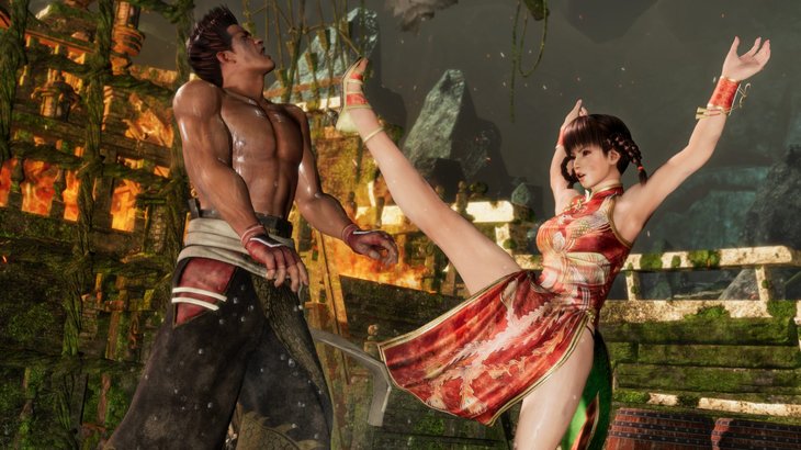 You can bounce around in Dead or Alive 6's Deluxe Demo right now