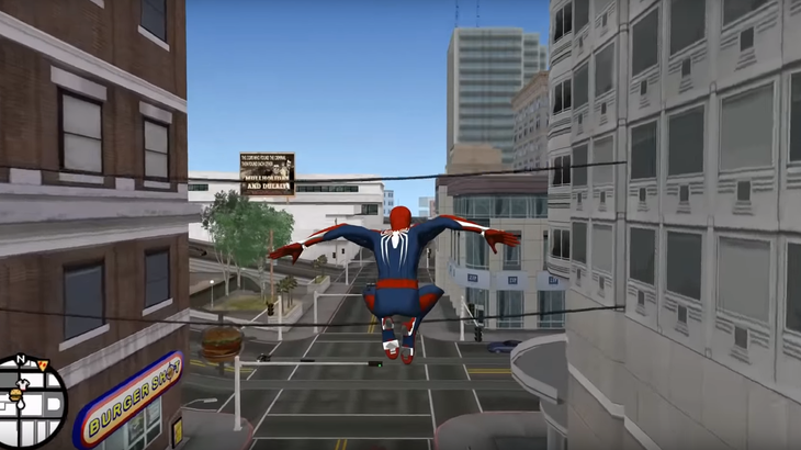 News: Spider-Man swings through the streets of San Andreas in this GTA mod