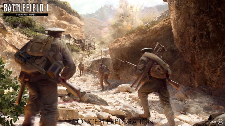 Battlefield 1 January patch, second half of Turning Tides DLC coming next week