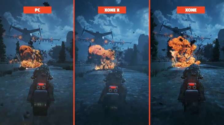Xbox One X, PC, And Xbox One Graphics Comparison: Gears Of War 4 And Killer Instinct