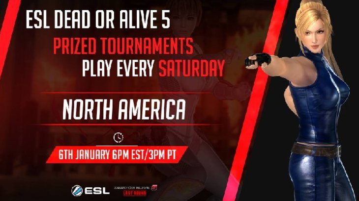 ESL is launching weekly Dead or Alive 5 Last Round Online Cups for North America