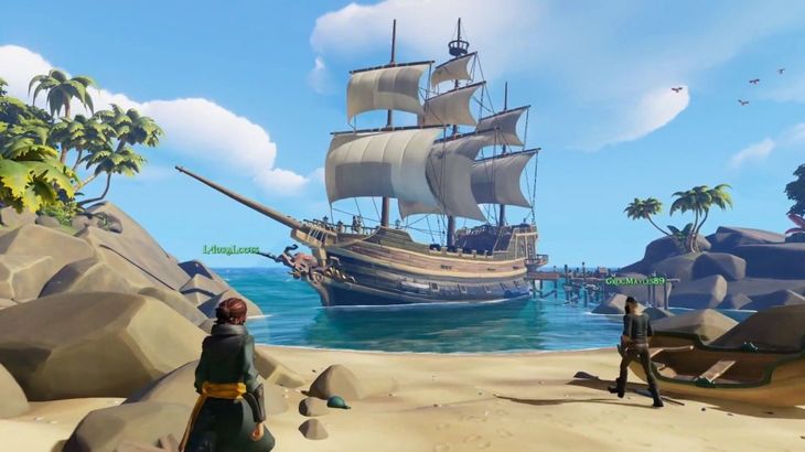 The first Sea of Thieves client update is a 19.53GB download