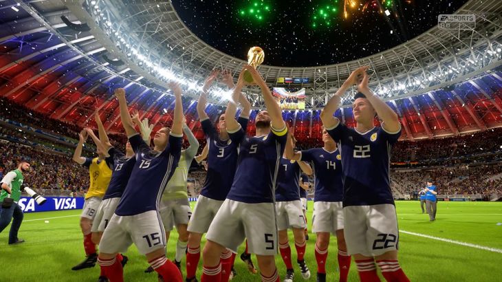 I took Scotland to glory in FIFA 18's Russia World Cup 2018 mode
