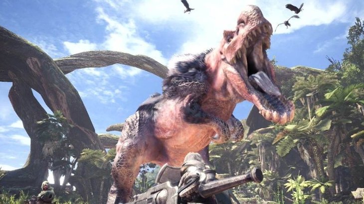 Monster Hunter World is out next month on PC