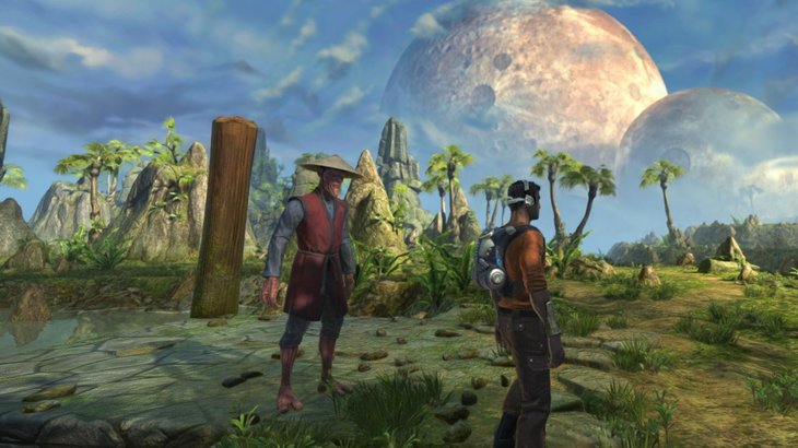 Classic sci-fi remake Outcast - Second Contact is currently free to own on the Humble Store