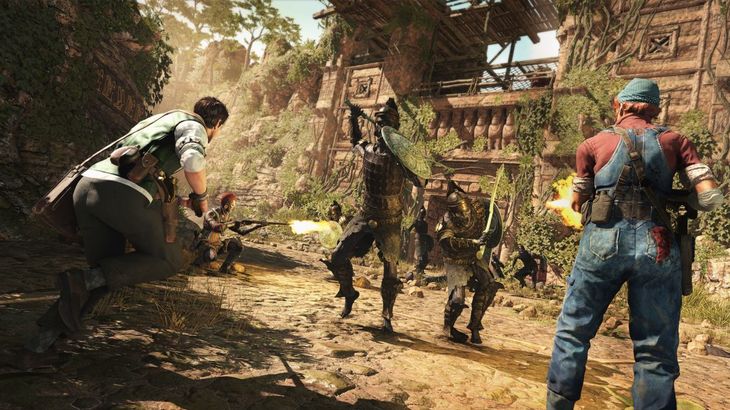 Watch six minutes of Strange Brigade's co-op shooting, supernatural puzzles and branching levels