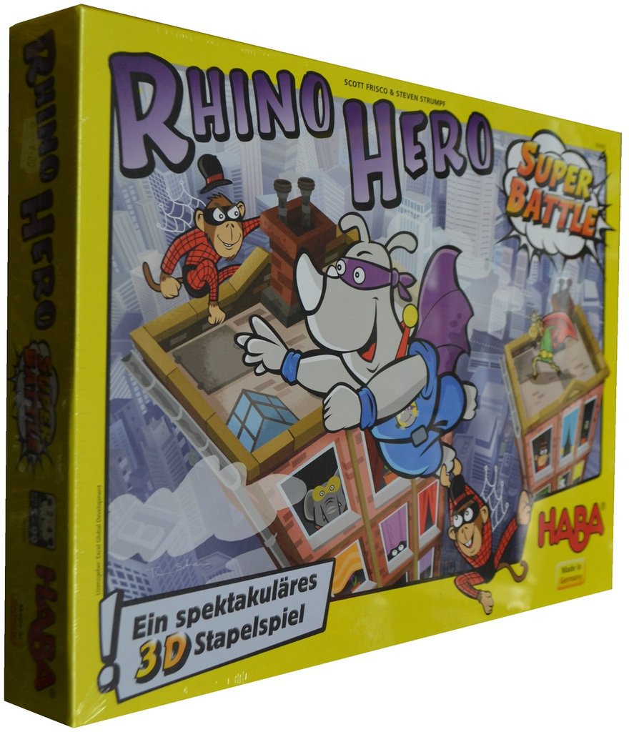Rhino Hero: Super Battle description reviews