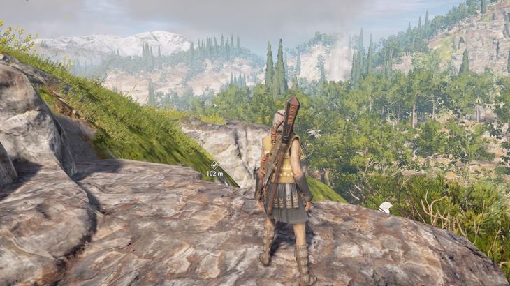 In Assassin's Creed Odyssey, I Travel In Straight Lines, No Matter What