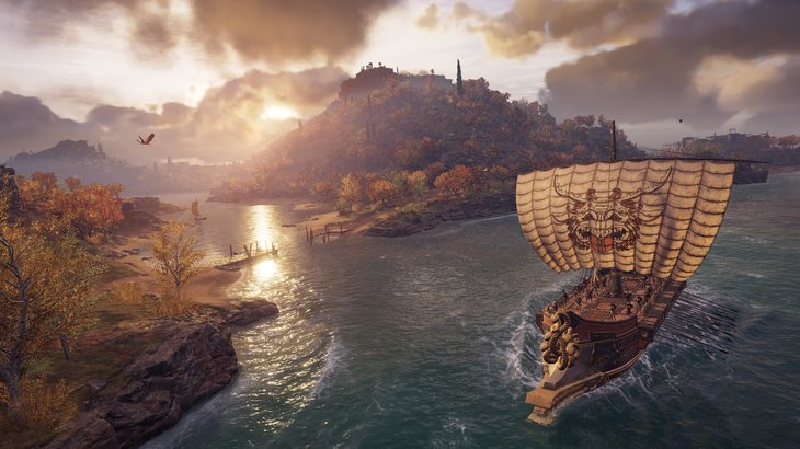 Assassin’s Creed Odyssey wants you to soak up the sights in its new Exploration Mode