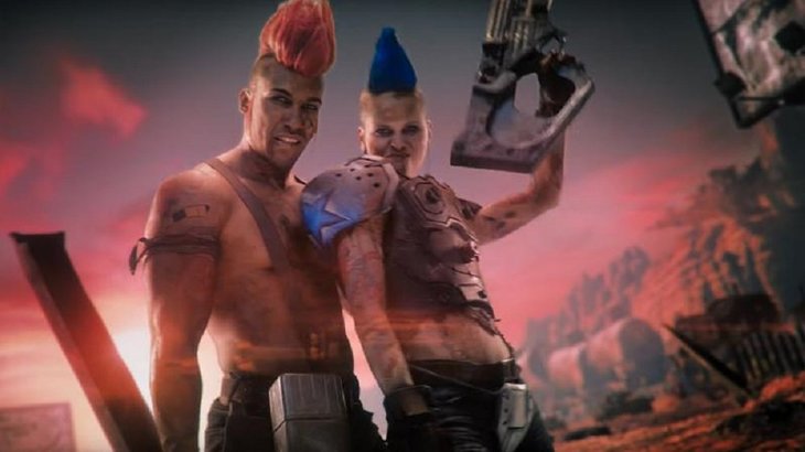 The Rage 2 Collector's Edition includes a weird talking head