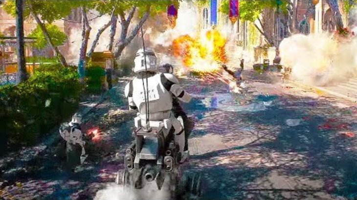 STAR WARS BATTLEFRONT 2 Gameplay Multiplayer Full Match (E3 2017)