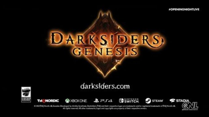 Darksiders Genesis Trailer Gamescom 2019