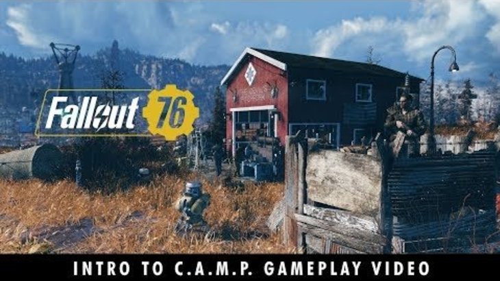 Fallout 76 – A New American Dream! An Intro to C.A.M.P. Gameplay Video